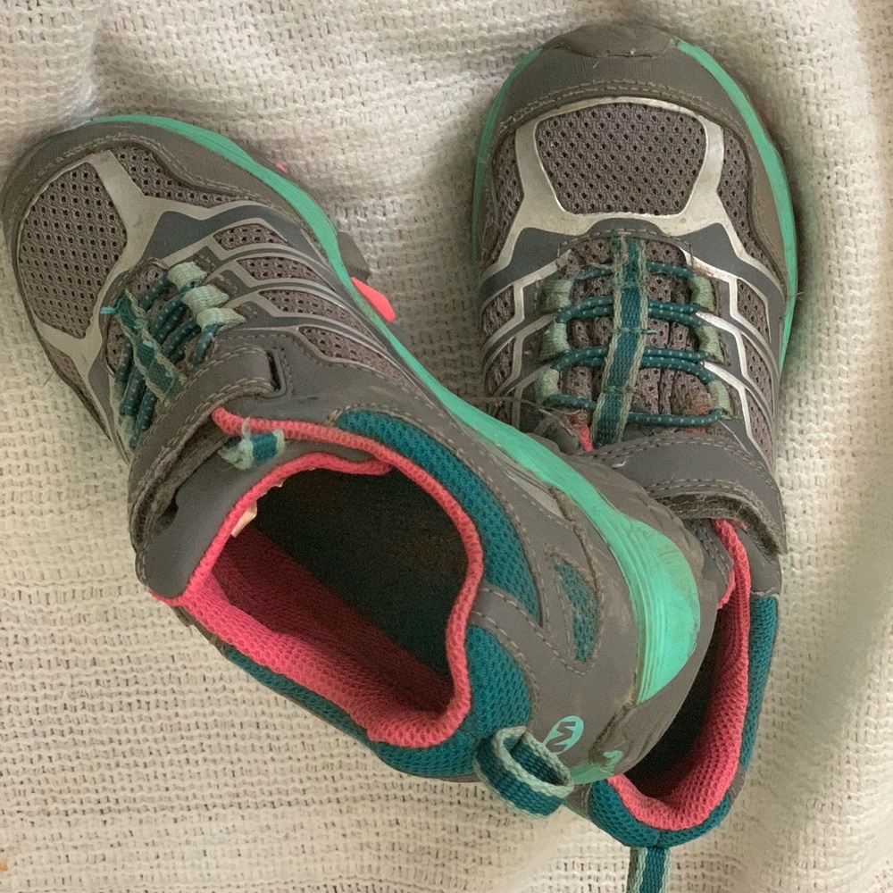Little girls Merrell hiking shoes
